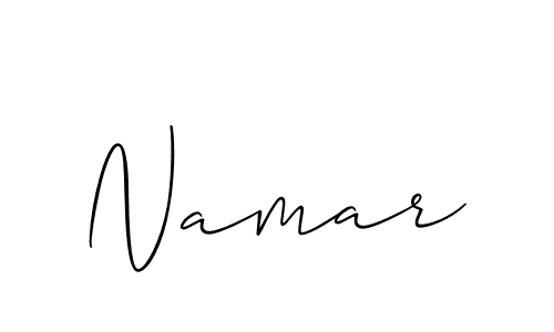 How to Draw Namar signature style? Allison_Script is a latest design signature styles for name Namar. Namar signature style 2 images and pictures png