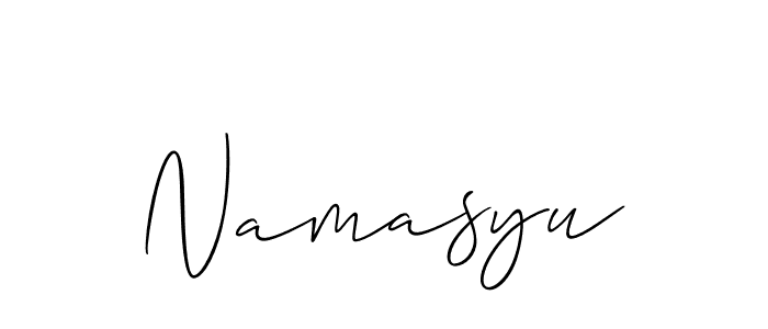 You can use this online signature creator to create a handwritten signature for the name Namasyu. This is the best online autograph maker. Namasyu signature style 2 images and pictures png