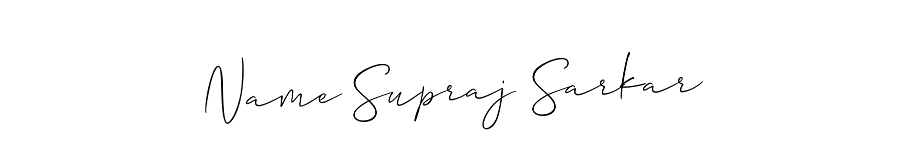 Once you've used our free online signature maker to create your best signature Allison_Script style, it's time to enjoy all of the benefits that Name Supraj Sarkar name signing documents. Name Supraj Sarkar signature style 2 images and pictures png