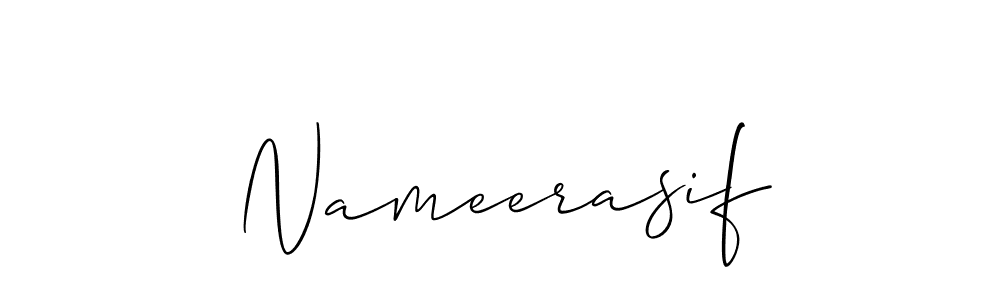 Similarly Allison_Script is the best handwritten signature design. Signature creator online .You can use it as an online autograph creator for name Nameerasif. Nameerasif signature style 2 images and pictures png