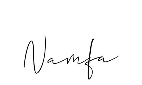 You can use this online signature creator to create a handwritten signature for the name Namfa. This is the best online autograph maker. Namfa signature style 2 images and pictures png