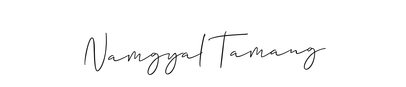 Make a beautiful signature design for name Namgyal Tamang. Use this online signature maker to create a handwritten signature for free. Namgyal Tamang signature style 2 images and pictures png