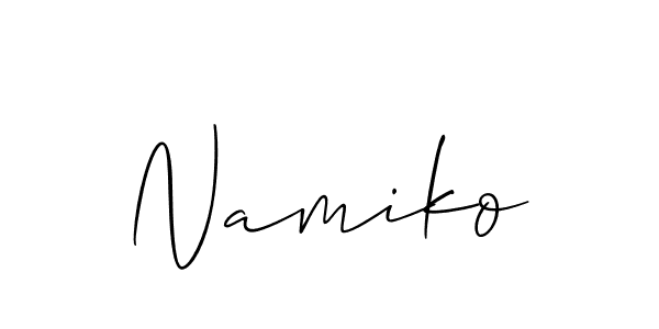 Check out images of Autograph of Namiko name. Actor Namiko Signature Style. Allison_Script is a professional sign style online. Namiko signature style 2 images and pictures png