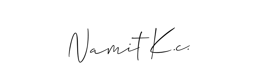 You can use this online signature creator to create a handwritten signature for the name Namit K.c.. This is the best online autograph maker. Namit K.c. signature style 2 images and pictures png