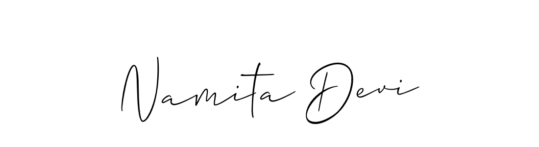 Best and Professional Signature Style for Namita Devi. Allison_Script Best Signature Style Collection. Namita Devi signature style 2 images and pictures png