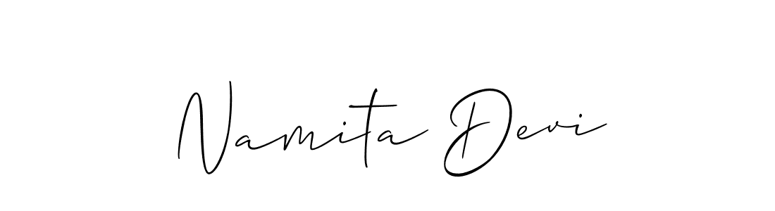 Best and Professional Signature Style for Namita Devi. Allison_Script Best Signature Style Collection. Namita Devi signature style 2 images and pictures png