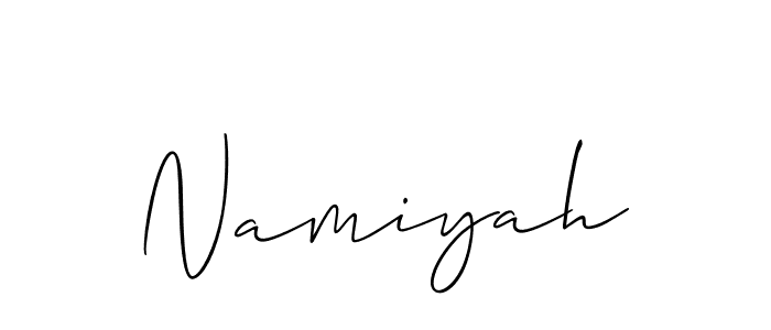 if you are searching for the best signature style for your name Namiyah. so please give up your signature search. here we have designed multiple signature styles  using Allison_Script. Namiyah signature style 2 images and pictures png