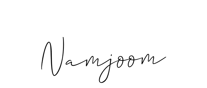 Namjoom stylish signature style. Best Handwritten Sign (Allison_Script) for my name. Handwritten Signature Collection Ideas for my name Namjoom. Namjoom signature style 2 images and pictures png