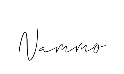 if you are searching for the best signature style for your name Nammo. so please give up your signature search. here we have designed multiple signature styles  using Allison_Script. Nammo signature style 2 images and pictures png