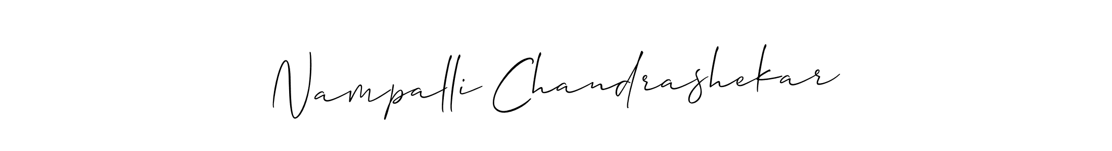 You can use this online signature creator to create a handwritten signature for the name Nampalli Chandrashekar. This is the best online autograph maker. Nampalli Chandrashekar signature style 2 images and pictures png