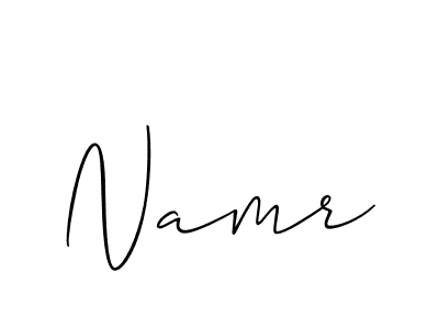 Also You can easily find your signature by using the search form. We will create Namr name handwritten signature images for you free of cost using Allison_Script sign style. Namr signature style 2 images and pictures png