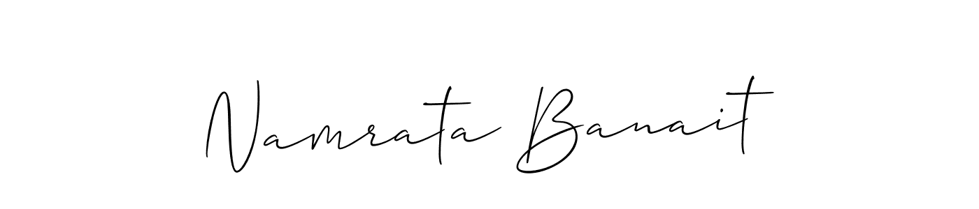 See photos of Namrata Banait official signature by Spectra . Check more albums & portfolios. Read reviews & check more about Allison_Script font. Namrata Banait signature style 2 images and pictures png