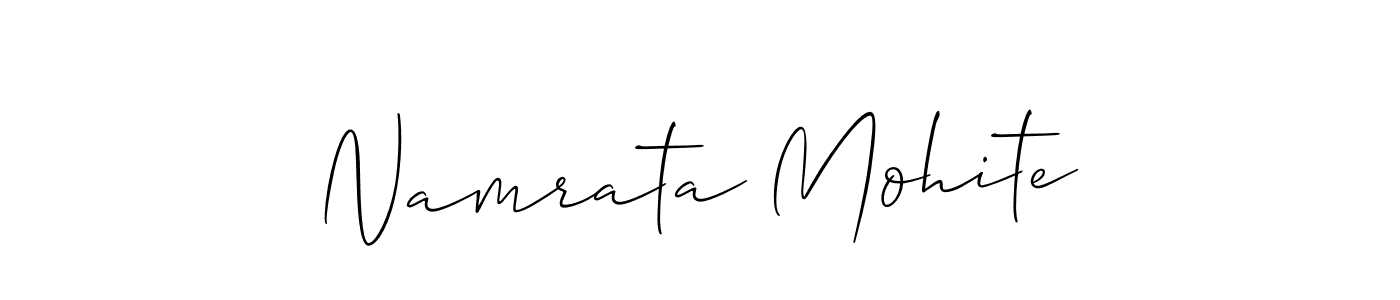 Also You can easily find your signature by using the search form. We will create Namrata Mohite name handwritten signature images for you free of cost using Allison_Script sign style. Namrata Mohite signature style 2 images and pictures png