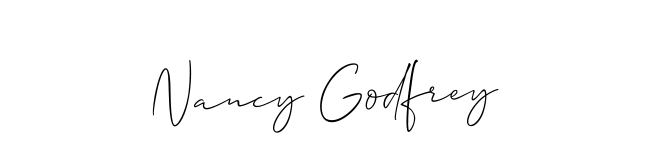 Check out images of Autograph of Nancy Godfrey name. Actor Nancy Godfrey Signature Style. Allison_Script is a professional sign style online. Nancy Godfrey signature style 2 images and pictures png