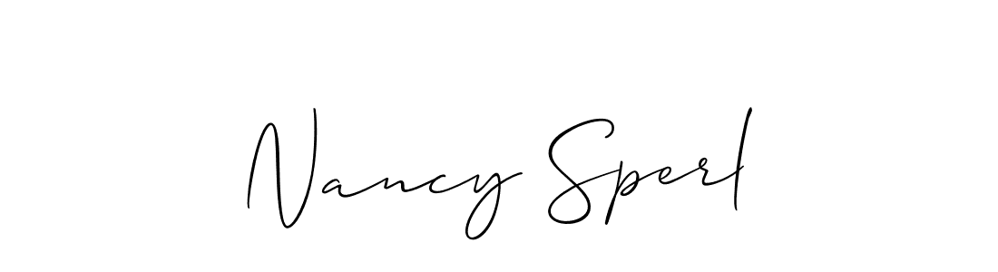You can use this online signature creator to create a handwritten signature for the name Nancy Sperl. This is the best online autograph maker. Nancy Sperl signature style 2 images and pictures png