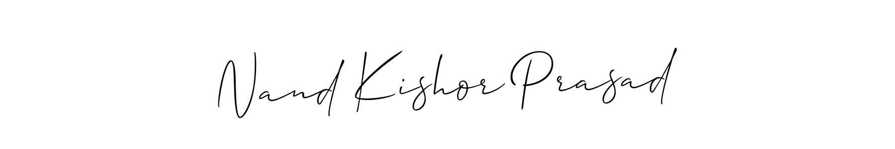 Once you've used our free online signature maker to create your best signature Allison_Script style, it's time to enjoy all of the benefits that Nand Kishor Prasad name signing documents. Nand Kishor Prasad signature style 2 images and pictures png