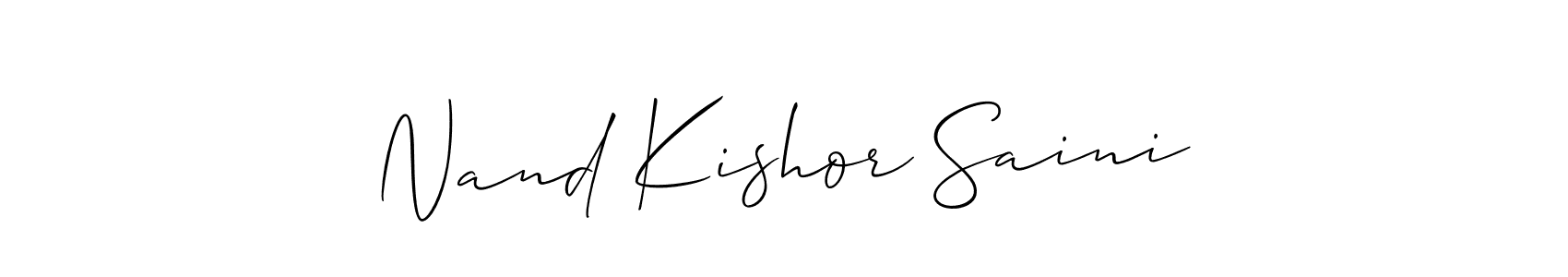 Once you've used our free online signature maker to create your best signature Allison_Script style, it's time to enjoy all of the benefits that Nand Kishor Saini name signing documents. Nand Kishor Saini signature style 2 images and pictures png