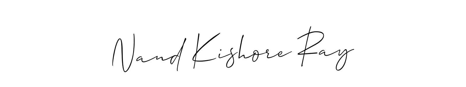 Here are the top 10 professional signature styles for the name Nand Kishore Ray. These are the best autograph styles you can use for your name. Nand Kishore Ray signature style 2 images and pictures png