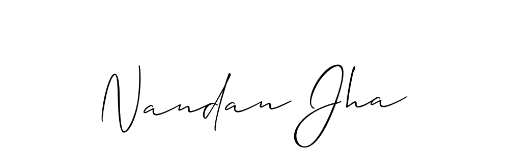 See photos of Nandan Jha official signature by Spectra . Check more albums & portfolios. Read reviews & check more about Allison_Script font. Nandan Jha signature style 2 images and pictures png