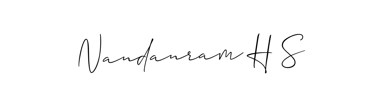 See photos of Nandanram H S official signature by Spectra . Check more albums & portfolios. Read reviews & check more about Allison_Script font. Nandanram H S signature style 2 images and pictures png