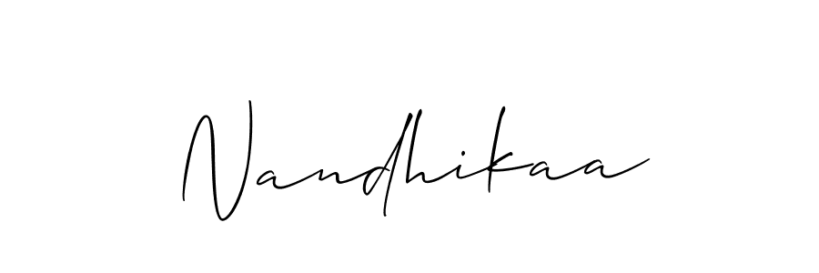 Check out images of Autograph of Nandhikaa name. Actor Nandhikaa Signature Style. Allison_Script is a professional sign style online. Nandhikaa signature style 2 images and pictures png
