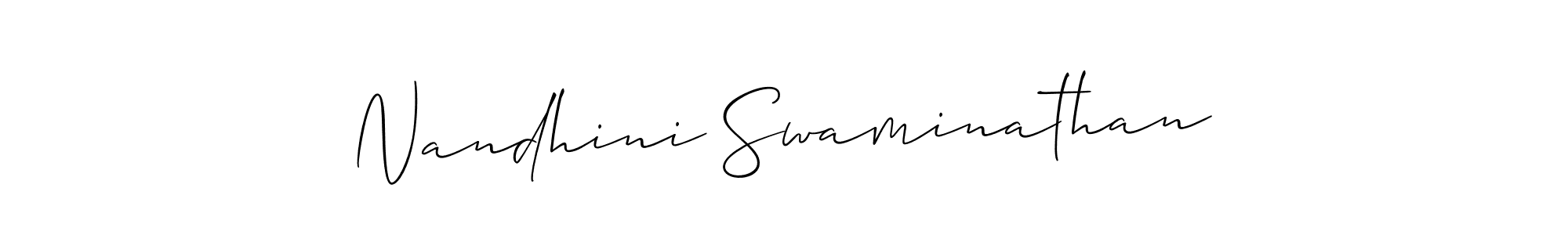 How to Draw Nandhini Swaminathan signature style? Allison_Script is a latest design signature styles for name Nandhini Swaminathan. Nandhini Swaminathan signature style 2 images and pictures png