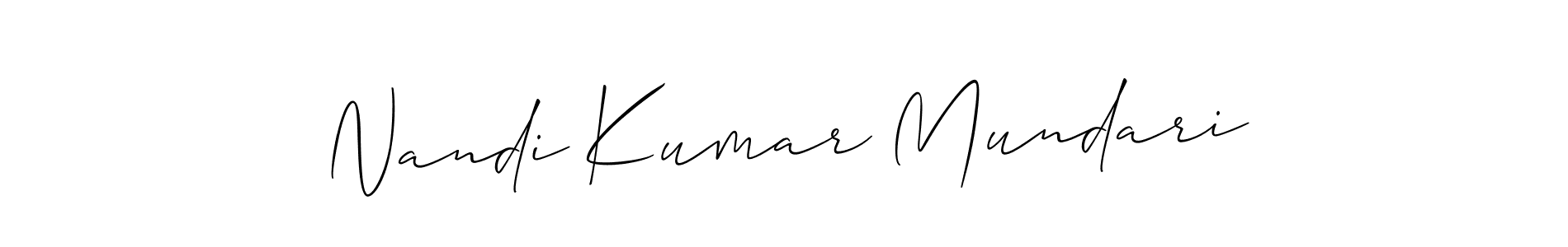 Here are the top 10 professional signature styles for the name Nandi Kumar Mundari. These are the best autograph styles you can use for your name. Nandi Kumar Mundari signature style 2 images and pictures png