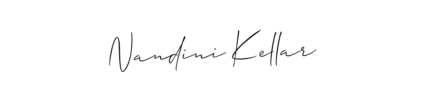 Here are the top 10 professional signature styles for the name Nandini Kellar. These are the best autograph styles you can use for your name. Nandini Kellar signature style 2 images and pictures png