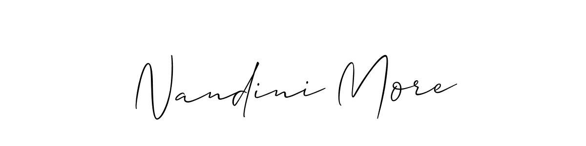 See photos of Nandini More official signature by Spectra . Check more albums & portfolios. Read reviews & check more about Allison_Script font. Nandini More signature style 2 images and pictures png