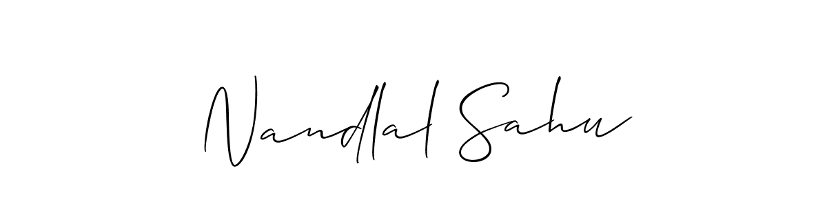 Once you've used our free online signature maker to create your best signature Allison_Script style, it's time to enjoy all of the benefits that Nandlal Sahu name signing documents. Nandlal Sahu signature style 2 images and pictures png