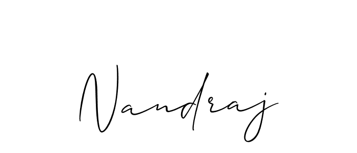 You should practise on your own different ways (Allison_Script) to write your name (Nandraj) in signature. don't let someone else do it for you. Nandraj signature style 2 images and pictures png