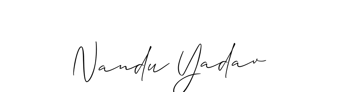 Check out images of Autograph of Nandu Yadav name. Actor Nandu Yadav Signature Style. Allison_Script is a professional sign style online. Nandu Yadav signature style 2 images and pictures png