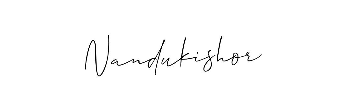 You can use this online signature creator to create a handwritten signature for the name Nandukishor. This is the best online autograph maker. Nandukishor signature style 2 images and pictures png