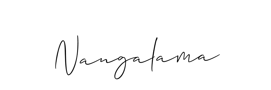 Check out images of Autograph of Nangalama name. Actor Nangalama Signature Style. Allison_Script is a professional sign style online. Nangalama signature style 2 images and pictures png