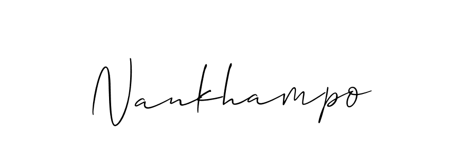 Here are the top 10 professional signature styles for the name Nankhampo. These are the best autograph styles you can use for your name. Nankhampo signature style 2 images and pictures png