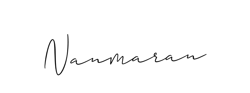 Nanmaran stylish signature style. Best Handwritten Sign (Allison_Script) for my name. Handwritten Signature Collection Ideas for my name Nanmaran. Nanmaran signature style 2 images and pictures png