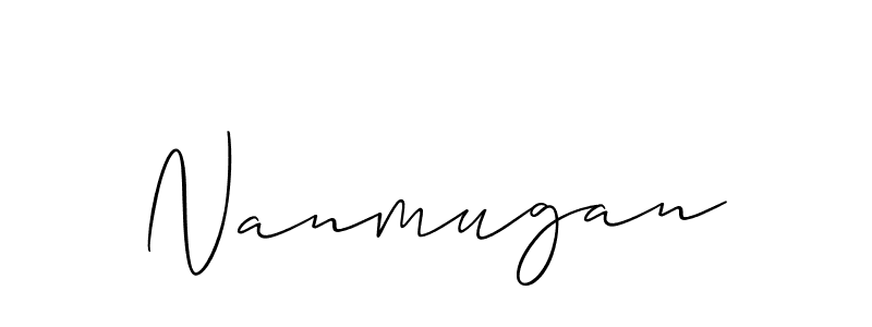 Make a beautiful signature design for name Nanmugan. Use this online signature maker to create a handwritten signature for free. Nanmugan signature style 2 images and pictures png
