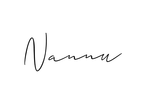 Here are the top 10 professional signature styles for the name Nannu. These are the best autograph styles you can use for your name. Nannu signature style 2 images and pictures png