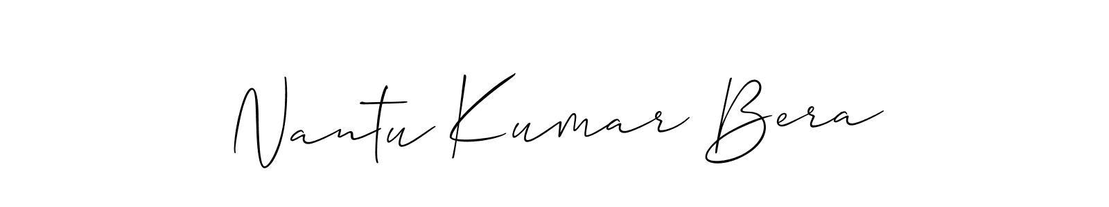 Here are the top 10 professional signature styles for the name Nantu Kumar Bera. These are the best autograph styles you can use for your name. Nantu Kumar Bera signature style 2 images and pictures png