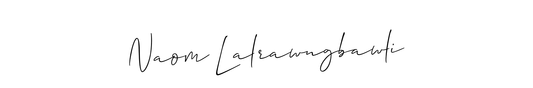 Also You can easily find your signature by using the search form. We will create Naom Lalrawngbawli name handwritten signature images for you free of cost using Allison_Script sign style. Naom Lalrawngbawli signature style 2 images and pictures png