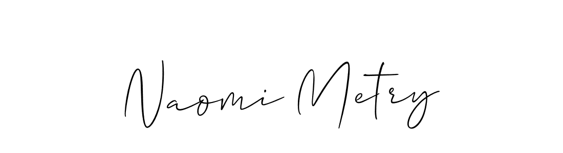 Check out images of Autograph of Naomi Metry name. Actor Naomi Metry Signature Style. Allison_Script is a professional sign style online. Naomi Metry signature style 2 images and pictures png