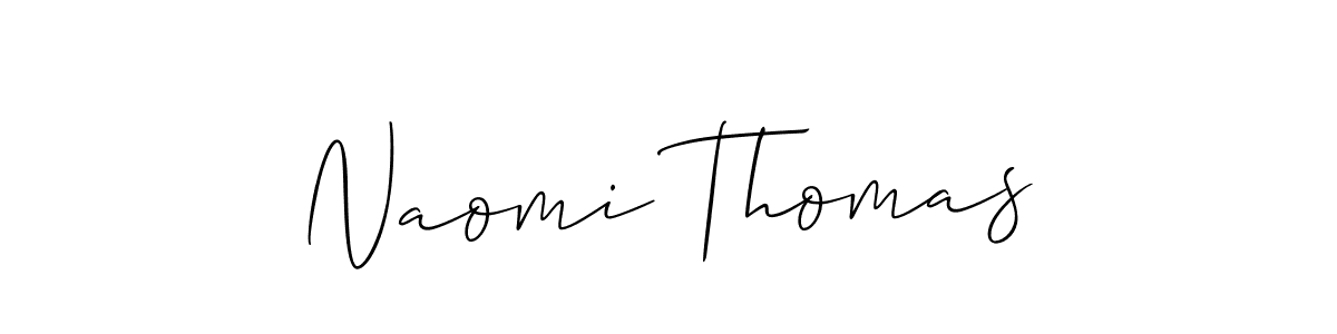 Make a short Naomi Thomas signature style. Manage your documents anywhere anytime using Allison_Script. Create and add eSignatures, submit forms, share and send files easily. Naomi Thomas signature style 2 images and pictures png