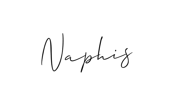 The best way (Allison_Script) to make a short signature is to pick only two or three words in your name. The name Naphis include a total of six letters. For converting this name. Naphis signature style 2 images and pictures png