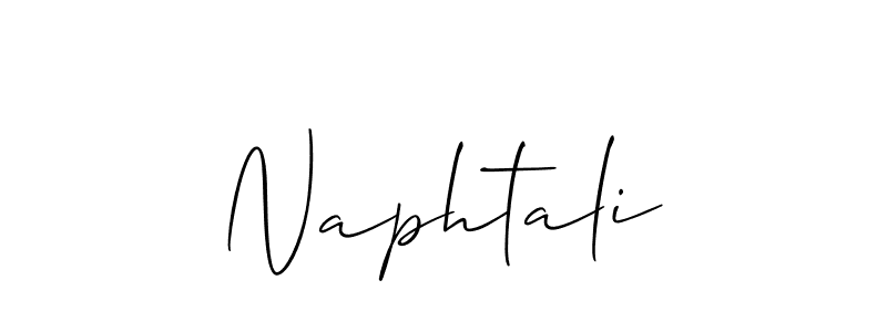 Also we have Naphtali name is the best signature style. Create professional handwritten signature collection using Allison_Script autograph style. Naphtali signature style 2 images and pictures png