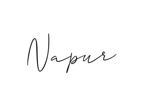 Also You can easily find your signature by using the search form. We will create Napur name handwritten signature images for you free of cost using Allison_Script sign style. Napur signature style 2 images and pictures png
