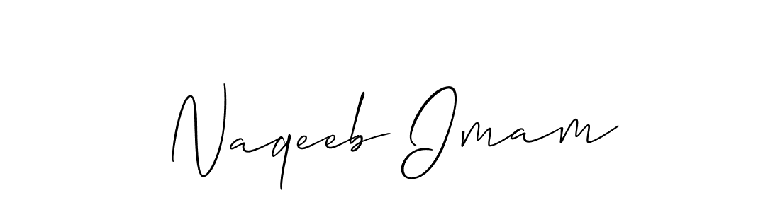 Also we have Naqeeb Imam name is the best signature style. Create professional handwritten signature collection using Allison_Script autograph style. Naqeeb Imam signature style 2 images and pictures png