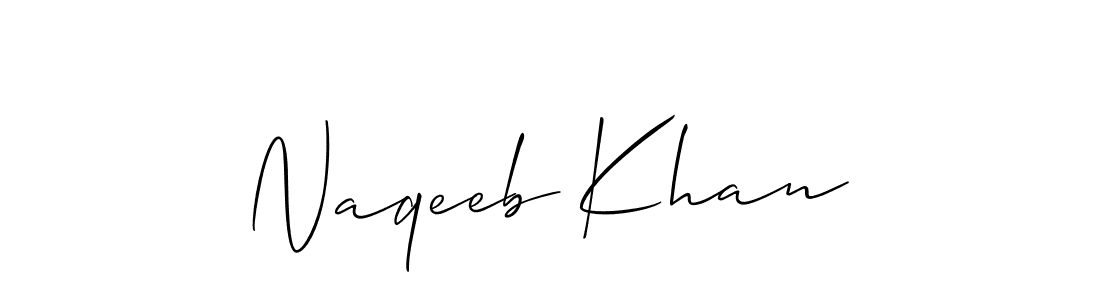 How to make Naqeeb Khan signature? Allison_Script is a professional autograph style. Create handwritten signature for Naqeeb Khan name. Naqeeb Khan signature style 2 images and pictures png
