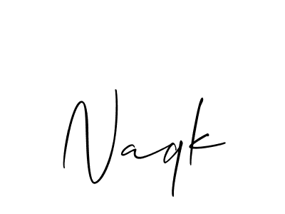 You can use this online signature creator to create a handwritten signature for the name Naqk. This is the best online autograph maker. Naqk signature style 2 images and pictures png