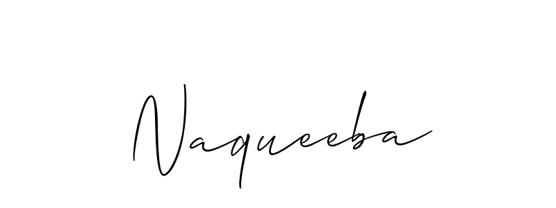 Once you've used our free online signature maker to create your best signature Allison_Script style, it's time to enjoy all of the benefits that Naqueeba name signing documents. Naqueeba signature style 2 images and pictures png