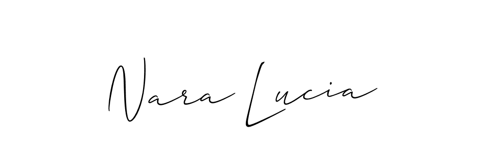 You can use this online signature creator to create a handwritten signature for the name Nara Lucia. This is the best online autograph maker. Nara Lucia signature style 2 images and pictures png